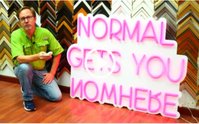 Normal Gets You Nowhere – LED Neon