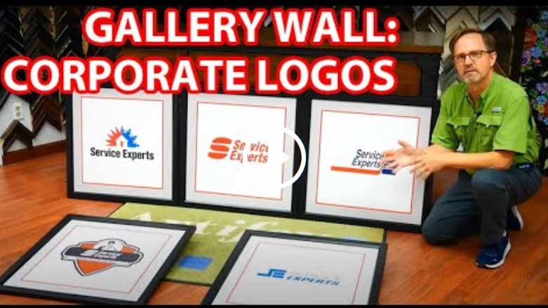 Corporate Logo Gallery – Another in the Multiverse of Gallery Walls
