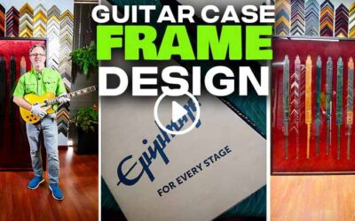 Framing with a Musical Twist – Guitar Straps Like You’ve Never Seen