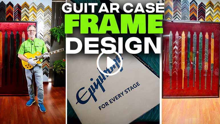 Framing with a Musical Twist – Guitar Straps Like You’ve Never Seen